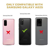 MyBat Pro Full Coverage Tempered Glass Screen Protector for Samsung Galaxy A02s - Clear